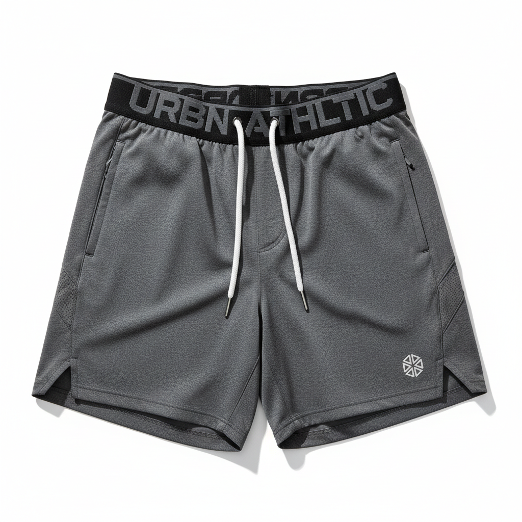 Dripgodz Athletic Shorts Grey
