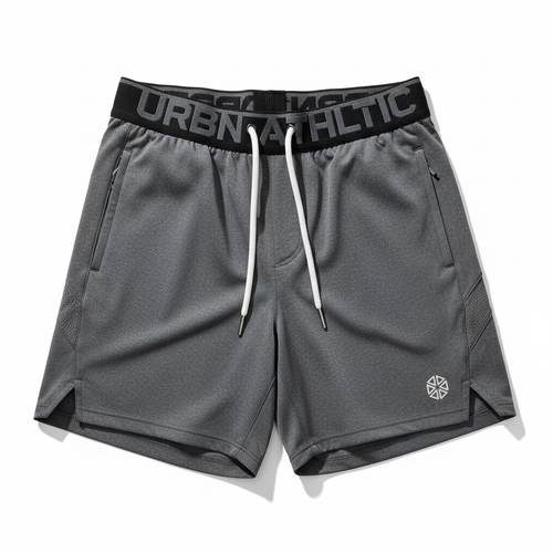 DripGodz Athletic Shorts Grey