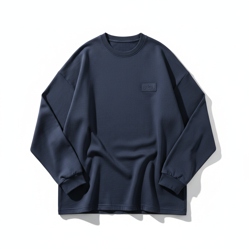 DripGodz Oversized Shirt Navy