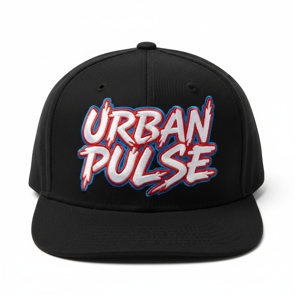 DripGodz Snapback Cap Black