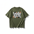 DripGodz Graphic Printed Tee Olive