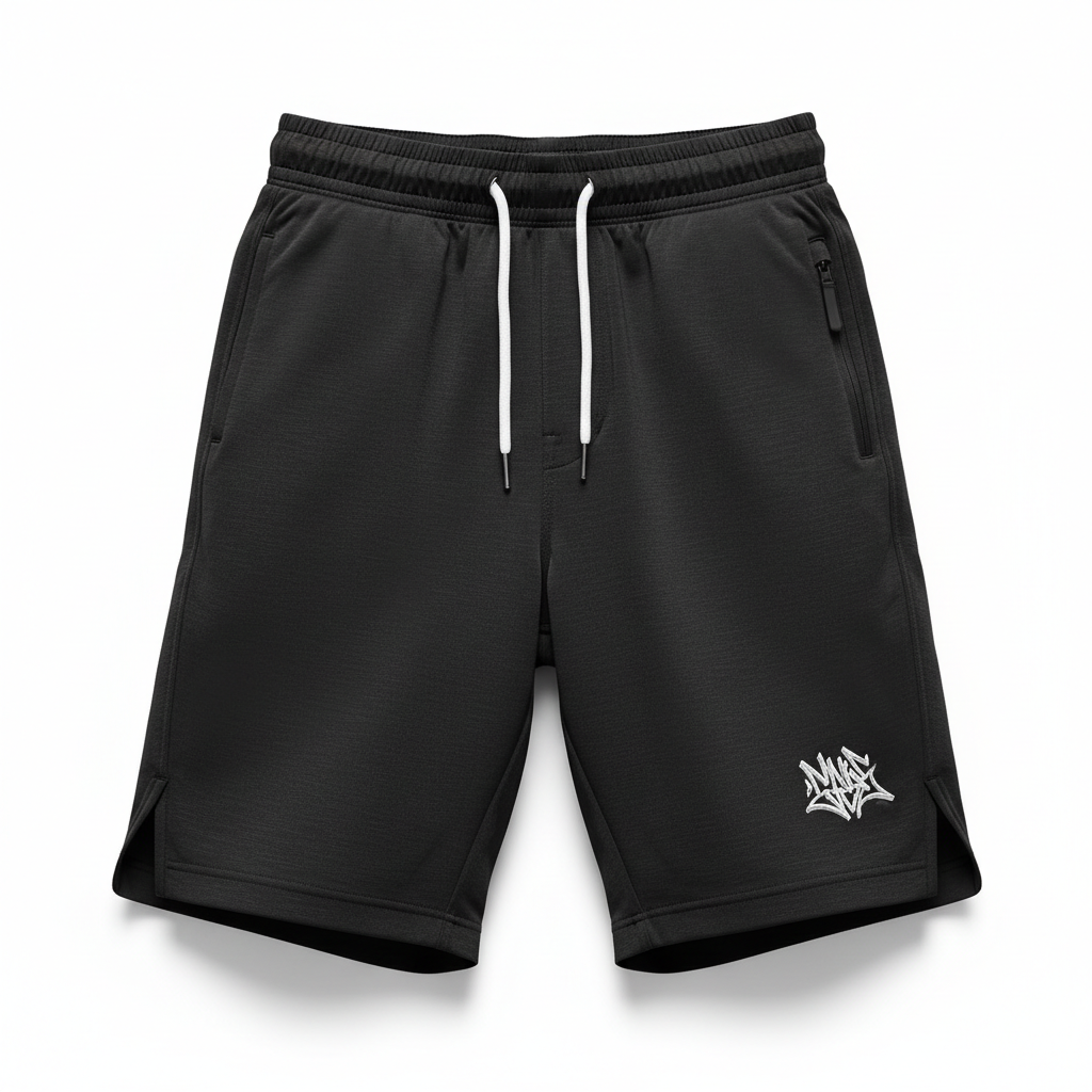 DripGodz Athletic Shorts Black