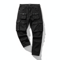 DripGodz Cargo Jeans Black